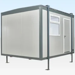 Cabine Jackleg en Acier Plastisol 12 Pieds x 10 Pieds