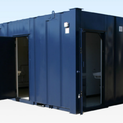 Cabine Sanitaire en Acier 3+1 – 16ft x 9ft (4,88 m x 2,74 m)