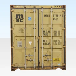 Conteneur Maritime d'Occasion High Cube 40 Pieds x 8 Pieds